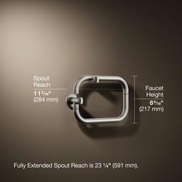 Kohler Components Wall-mount pot filler - Vibrant Stainless - image 2