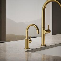 Kohler Components Beverage faucet - Vibrant Brushed Moderne Brass - image 2