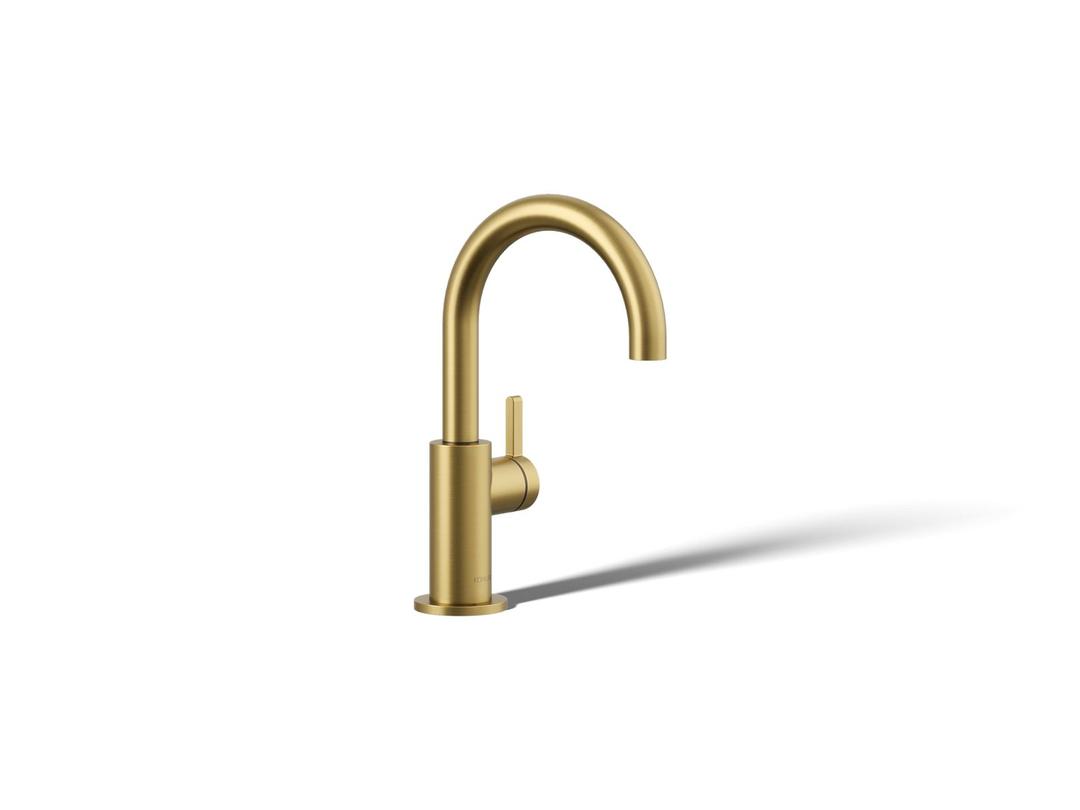 Kohler Components Beverage faucet - Vibrant Brushed Moderne Brass by Kohler