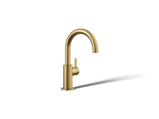 Kohler Components Beverage faucet - Vibrant Brushed Moderne Brass