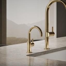 Kohler Components Beverage faucet - Vibrant French Gold - image 2