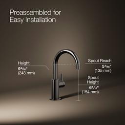 Kohler Components Beverage faucet - Vibrant Titanium - image 3