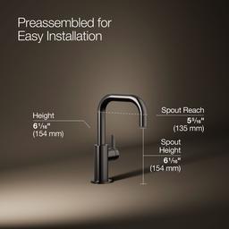 Kohler Components Beverage faucet - Vibrant Titanium - image 3