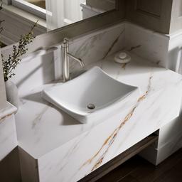 Kohler DemiLav 18-1/4'' rectangular vessel bathroom sink, no overflow - White - image 2