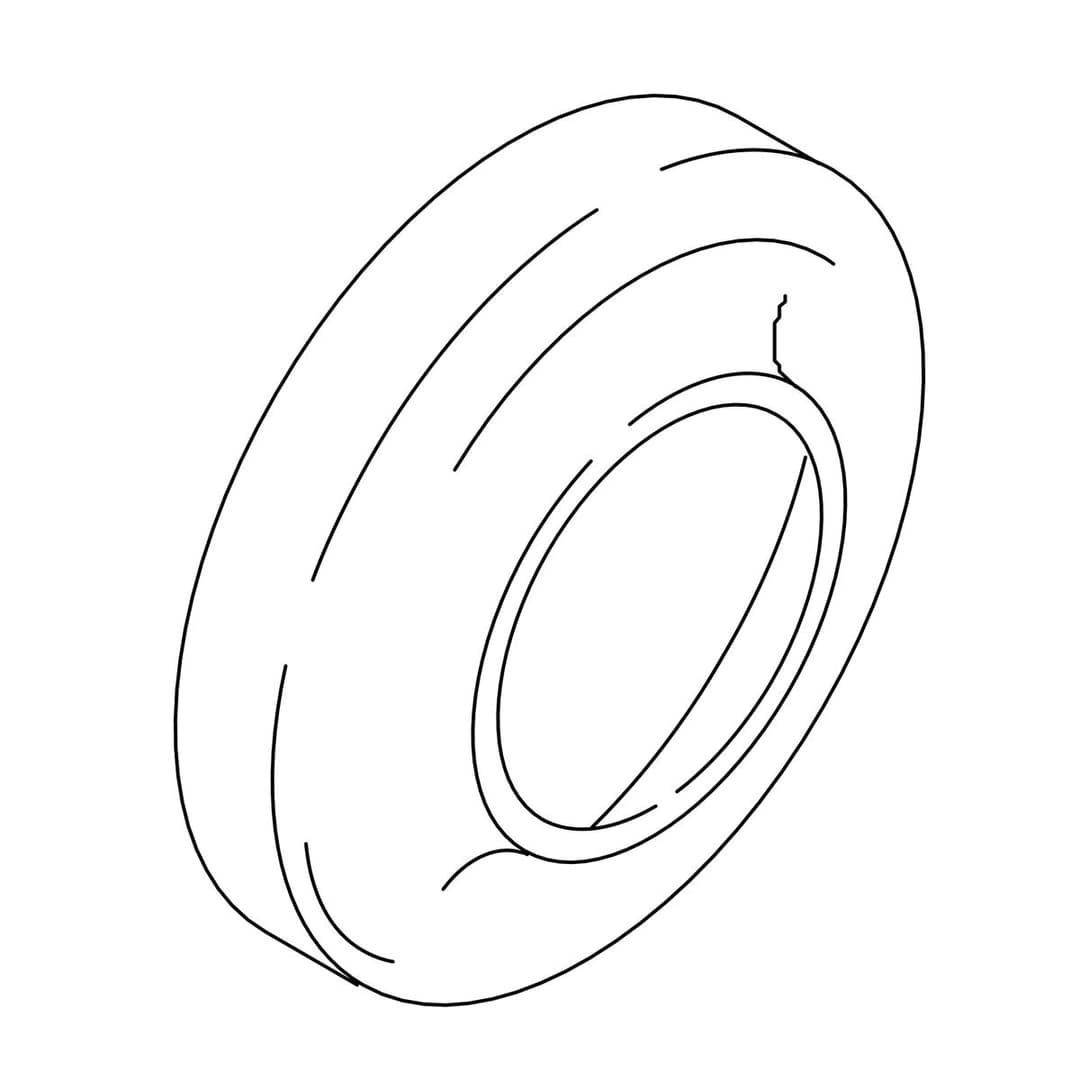 Kohler Genuine Parts Flange, SURE GRIP - French Gold by Kohler Genuine Parts
