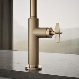 BilletE Pull-down kitchen sink faucet with two-function sprayhead - image 6