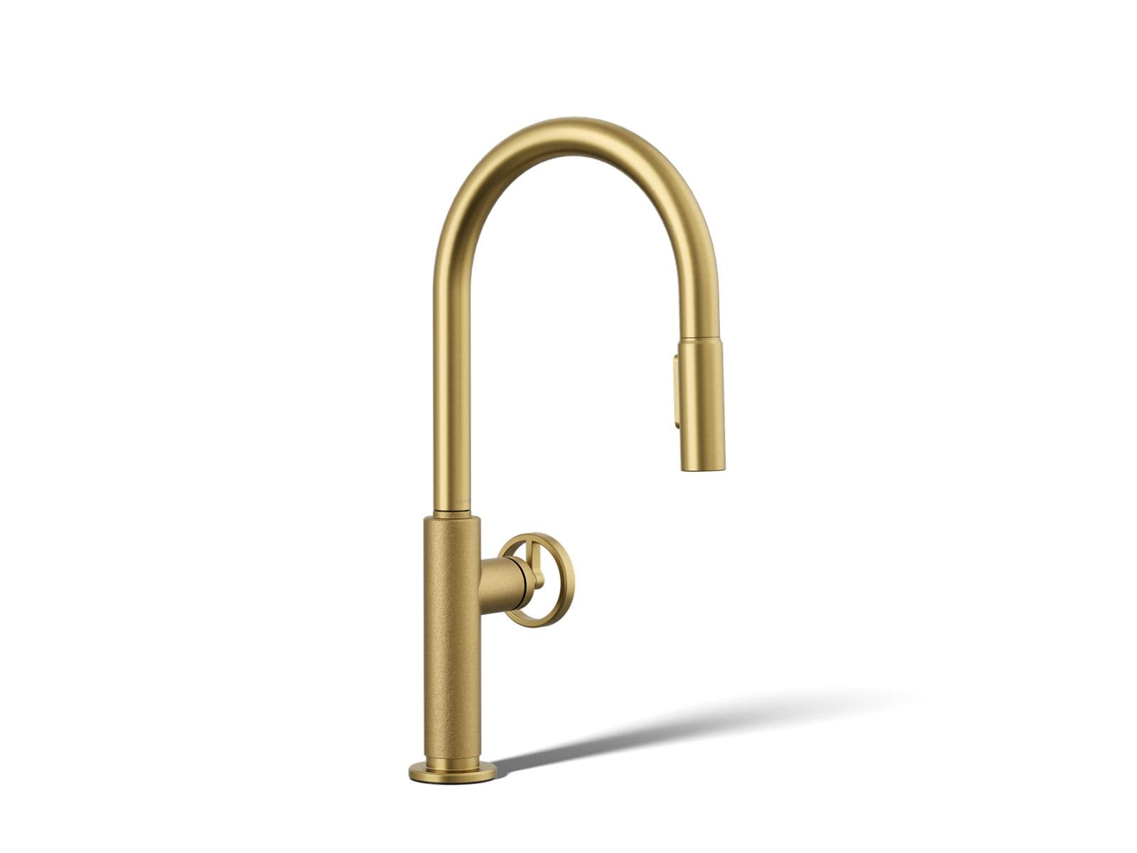 Kohler Billet® Pull-down kitchen sink faucet with two-function sprayhead by Kohler