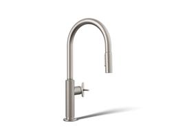 BilletE Touchless pull-down kitchen sink faucet with two-function sprayhead - Vibrant Stainless - image 1