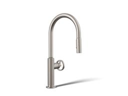 BilletE Touchless pull-down kitchen sink faucet with two-function sprayhead - Vibrant Stainless - image 1