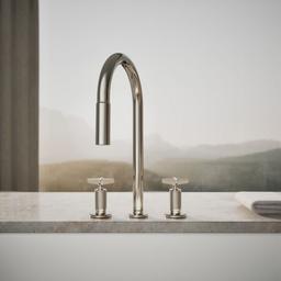 BilletE Pull-down kitchen sink faucet with two-function sprayhead - image 5
