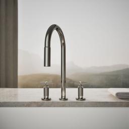 BilletE Pull-down kitchen sink faucet with two-function sprayhead - image 5