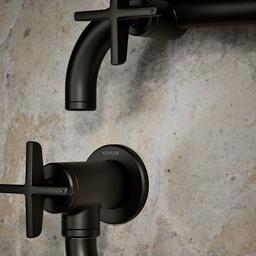 BilletE Wall-mount pot filler - Matte Black - image 4