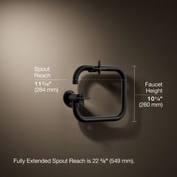 BilletE Wall-mount pot filler - Matte Black - image 3