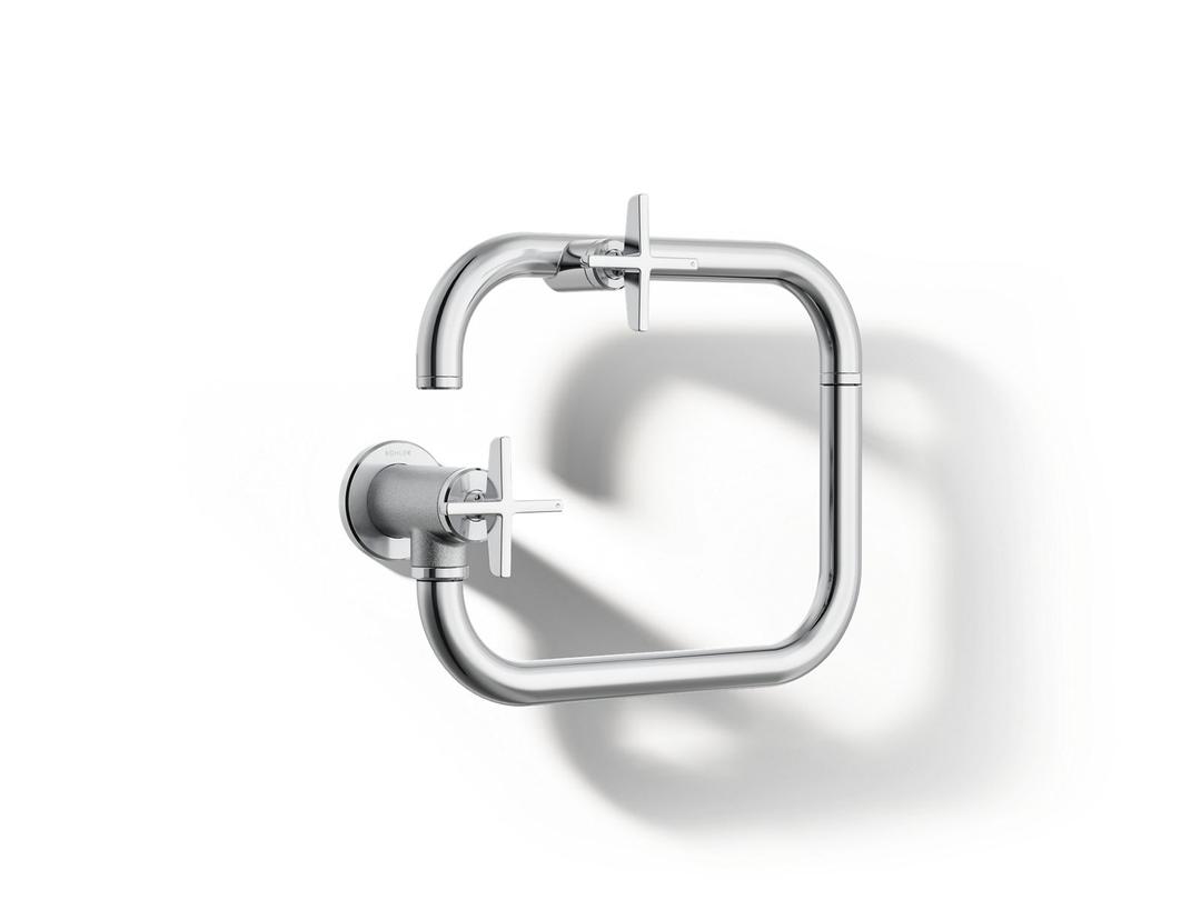 BilletE Wall-mount pot filler - Polished Chrome by Kohler