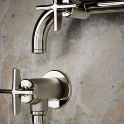 BilletE Wall-mount pot filler - Vibrant Polished Nickel - image 4