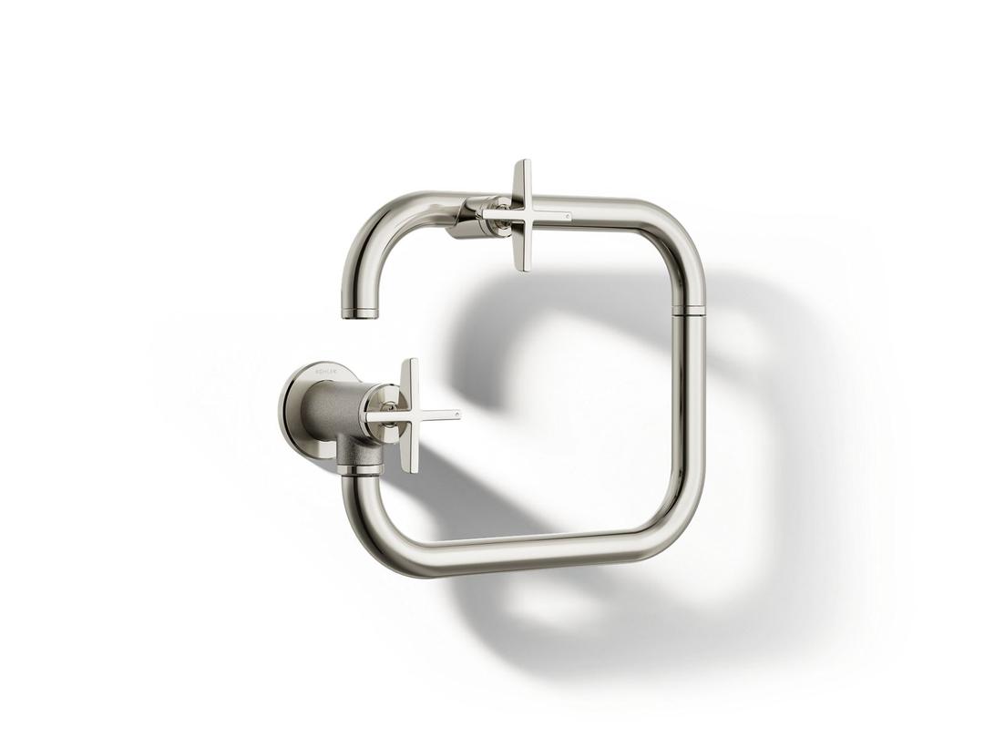 BilletE Wall-mount pot filler - Vibrant Polished Nickel by Kohler