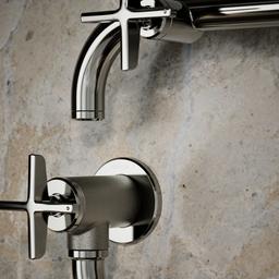 BilletE Wall-mount pot filler - Vibrant Titanium - image 4