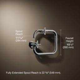 BilletE Wall-mount pot filler - Vibrant Titanium - image 3