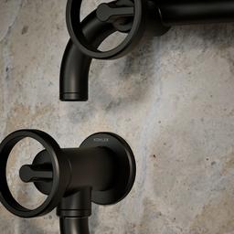 BilletE Wall-mount pot filler - Matte Black - image 4