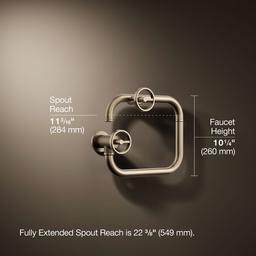 BilletE Wall-mount pot filler - Vibrant Brushed Bronze - image 3