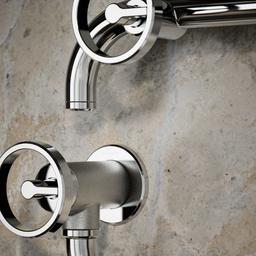 BilletE Wall-mount pot filler - Polished Chrome - image 4