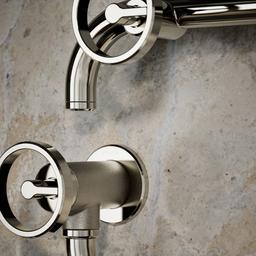 BilletE Wall-mount pot filler - Vibrant Polished Nickel - image 4