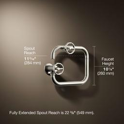 BilletE Wall-mount pot filler - Vibrant Polished Nickel - image 3