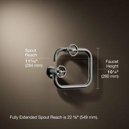 BilletE Wall-mount pot filler - Vibrant Titanium - image 3