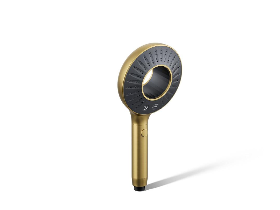 Kohler | SpaViva | Hand Showers - Vibrant Brushed Moderne Brass by Kohler