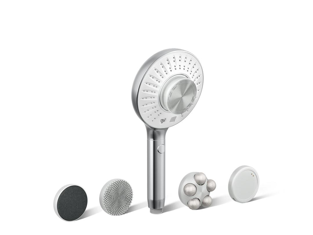 Kohler SpaVivaE Two-function handshower with all-in-one cleansing device, 2.5 gpm - Polished Chrome by Kohler