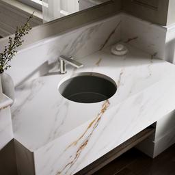 Kohler Verticyl 15-3/4'' round undermount bathroom sink - Thunder Grey - image 2