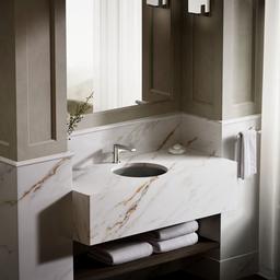 Kohler Verticyl 15-3/4'' round undermount bathroom sink - Thunder Grey - image 4