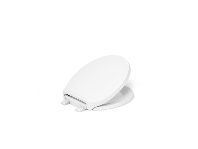 DriftE Tab ReadyLatch Quiet-CloseE round-front toilet seat