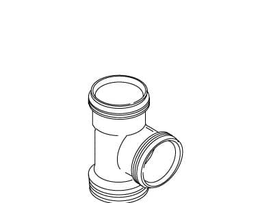 Kohler Genuine Parts TEE, 1 1/2-11 1/2 NP - French Gold by Kohler Genuine Parts