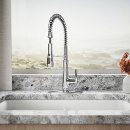 Bellera Semi-professional kitchen sink faucet with three-function sprayhead - image 5