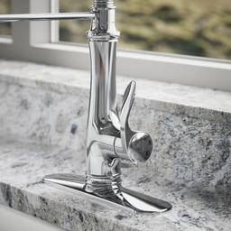 Bellera Semi-professional kitchen sink faucet with three-function sprayhead - image 6