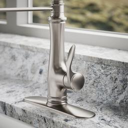 Bellera Semi-professional kitchen sink faucet with three-function sprayhead - image 6