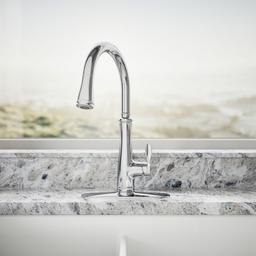 Bellera Touchless pull-down kitchen sink faucet with three-function sprayhead - image 5