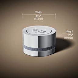 Kohler DTV Mode Deck-mount bath filler digital interface - Polished Chrome - image 3