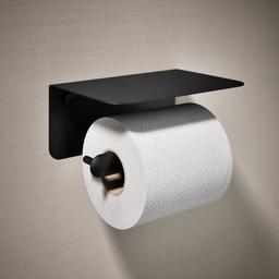 Kohler KuminE Covered horizontal toilet paper holder - Matte Black - image 2