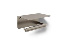 Kohler KuminE Covered horizontal toilet paper holder - Vibrant Brushed Nickel - image 1