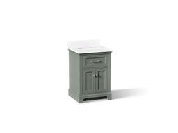 Kohler Charlemont 24'' Bathroom Vanity Cabinet With Sink And Quartz Top Umbral Green - image 1
