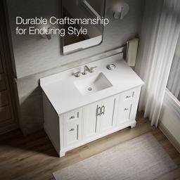 CharlemontE 48'' bathroom vanity cabinet with sink and quartz top - image 12