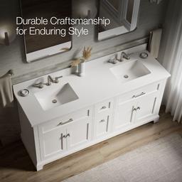 CharlemontE 72'' bathroom vanity cabinet with sinks and quartz top - image 12