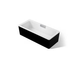 Kohler VoluteE 63'' x 28-3/8'' freestanding bath with shroud - White - image 1