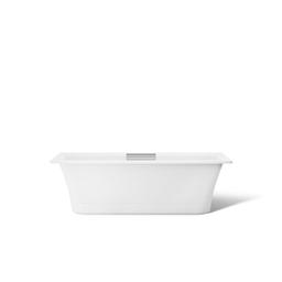 VoluteE 63'' x 28-3/8'' freestanding bath with base - image 12