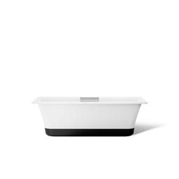 VoluteE 63'' x 28-3/8'' freestanding bath with base - image 11