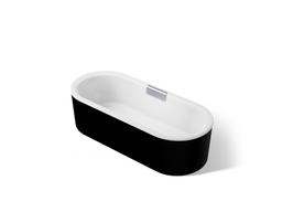 VoluteE 70-7/8'' x 30-3/8'' freestanding bath with shroud - image 1