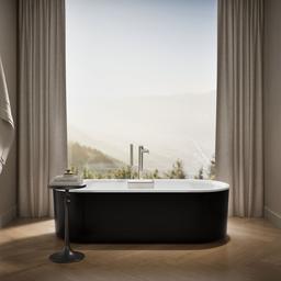 VoluteE 70-7/8'' x 30-3/8'' freestanding bath with shroud - image 4