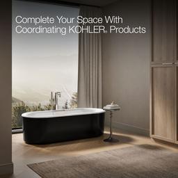 VoluteE 70-7/8'' x 30-3/8'' freestanding bath with shroud - image 6